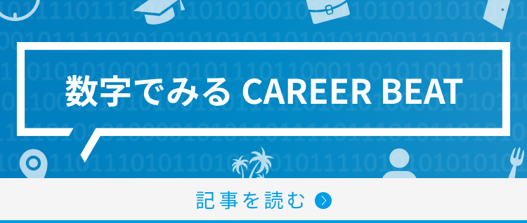 数字でみる CAREER BEAT